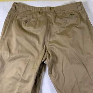 Mountain Khakis Teton Twill Mens Pants 40x32 Khaki Tan Cotton Straight Leg Rugg